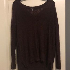 Dark burgundy sweater